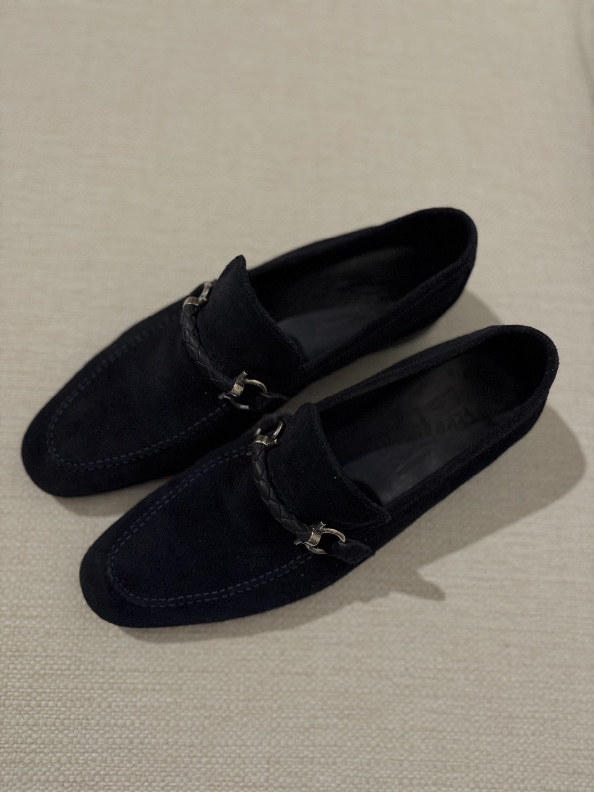Salvatore Ferragamo Men’s suede loafers (Salvatore Ferragamo) Size US 7 / EU 40 - 1 Thumbnail