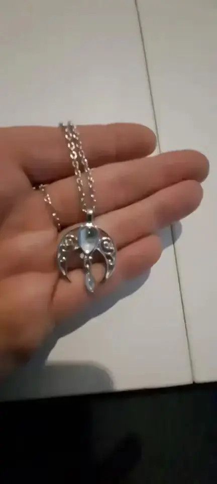 Other Boho Hollow Moon Water Drop Stone Necklace Size ONE SIZE - 3 Thumbnail