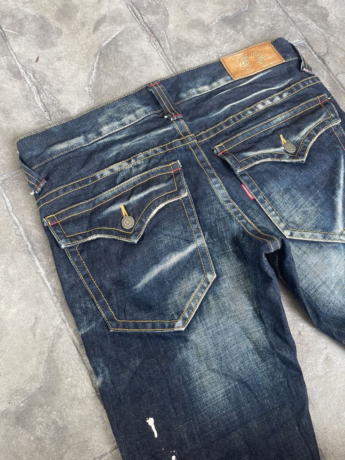Tornado Mart JAPAN MADE Tornado Mart Paint Splatter Bootcut Flare Size US 34 / EU 50 - 3 Thumbnail
