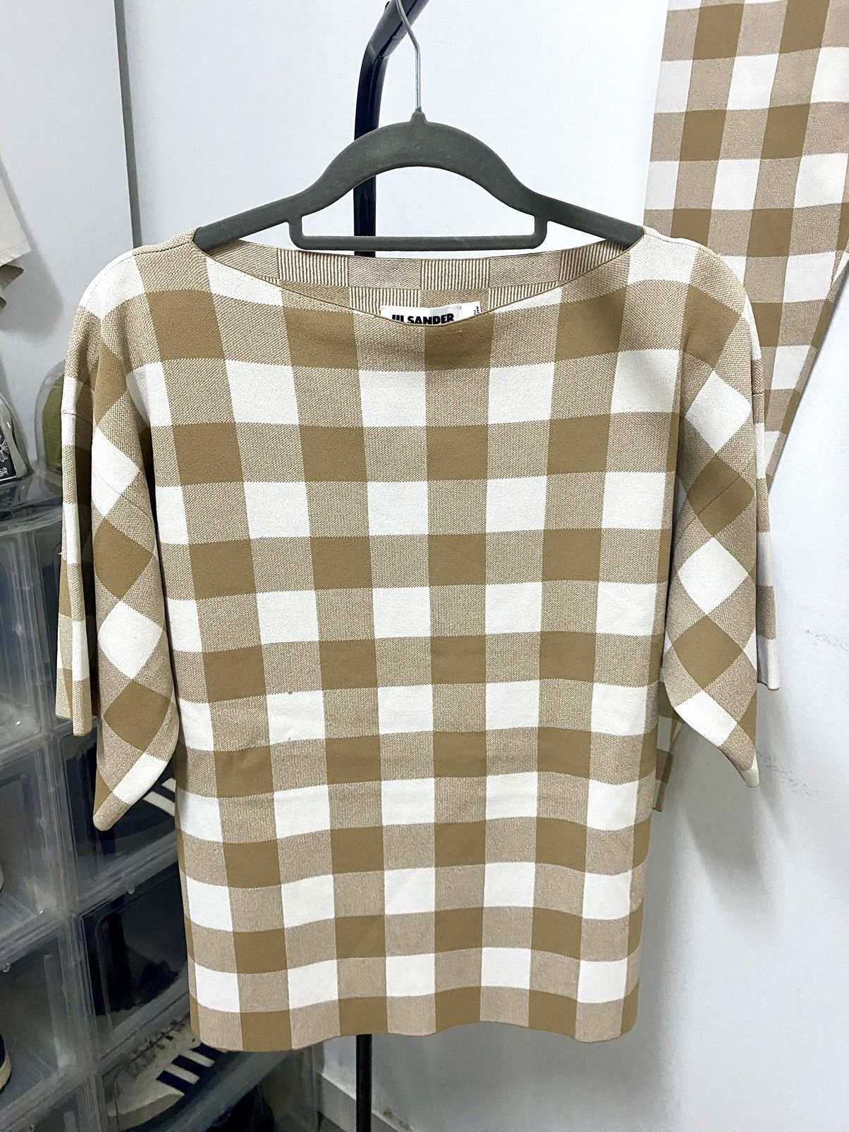 Jil Sander 🔥BULK ITEM🔥One set Jil sander Checkered Sleepwear Size S / US 4 / IT 40 - 2 Thumbnail