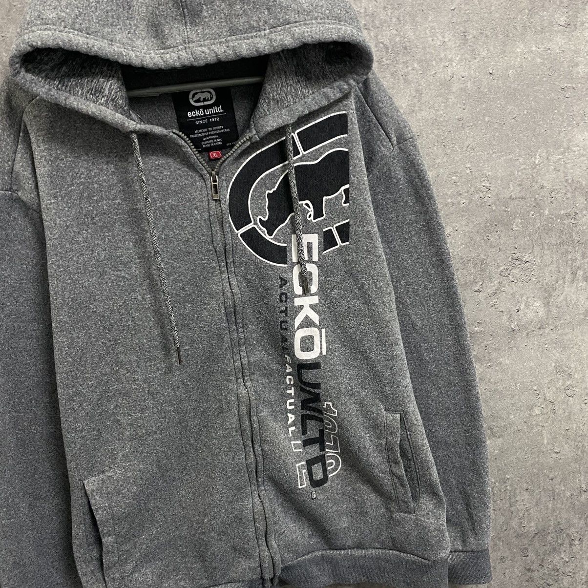 Ecko Unltd. Vintage Big Logo Rare Skate Rap Ecko Unltd Zip Hoodie Size US XL / EU 56 / 4 - 5 Thumbnail