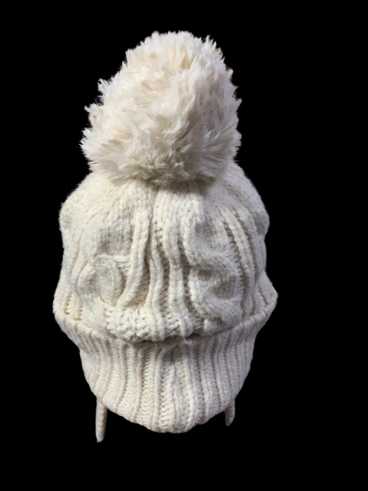 Designer × Japanese Brand × Kapital Crochet Earflap Beany Hat Size ONE SIZE - 7 Thumbnail