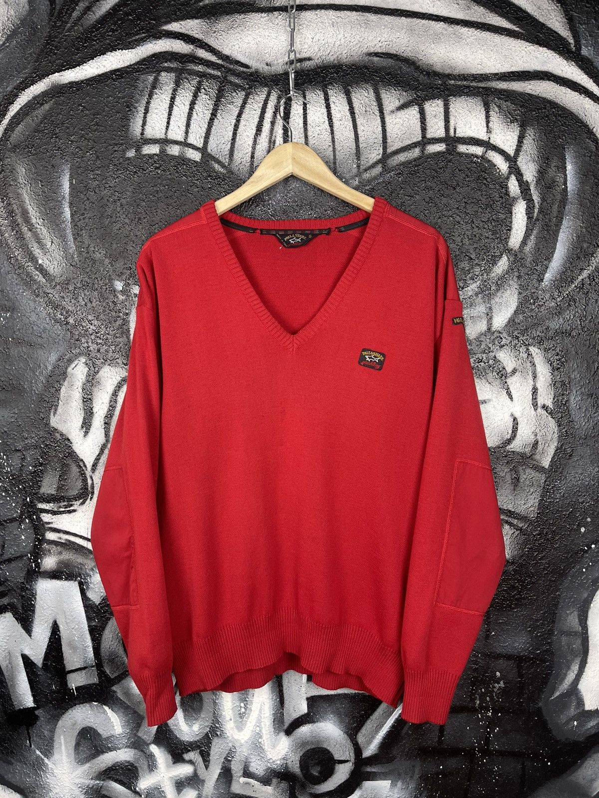 Paul & Shark × Vintage Vintage Paul & Shark V Neck Sweater Men’s Size XL Size US XL / EU 56 / 4 - 2 Thumbnail
