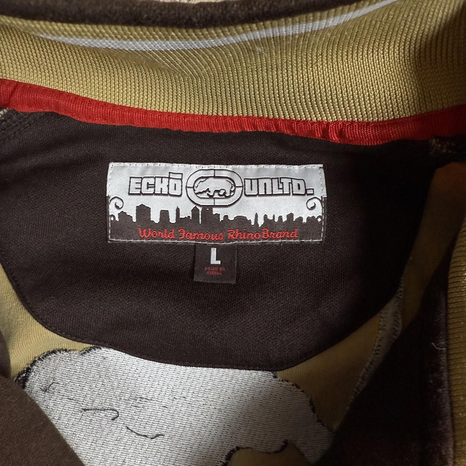 Ecko Unltd. Vintage Ecko Unltd Track Jacket Large Rhino Y2K Streetwear Size US L / EU 52-54 / 3 - 3 Thumbnail