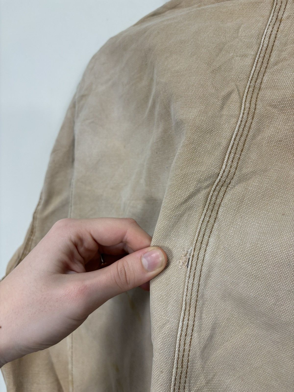 Carhartt Vintage 90s Carhartt USA Made Workwear Boxy Cropped Jacket Size US L / EU 52-54 / 3 - 20 Thumbnail