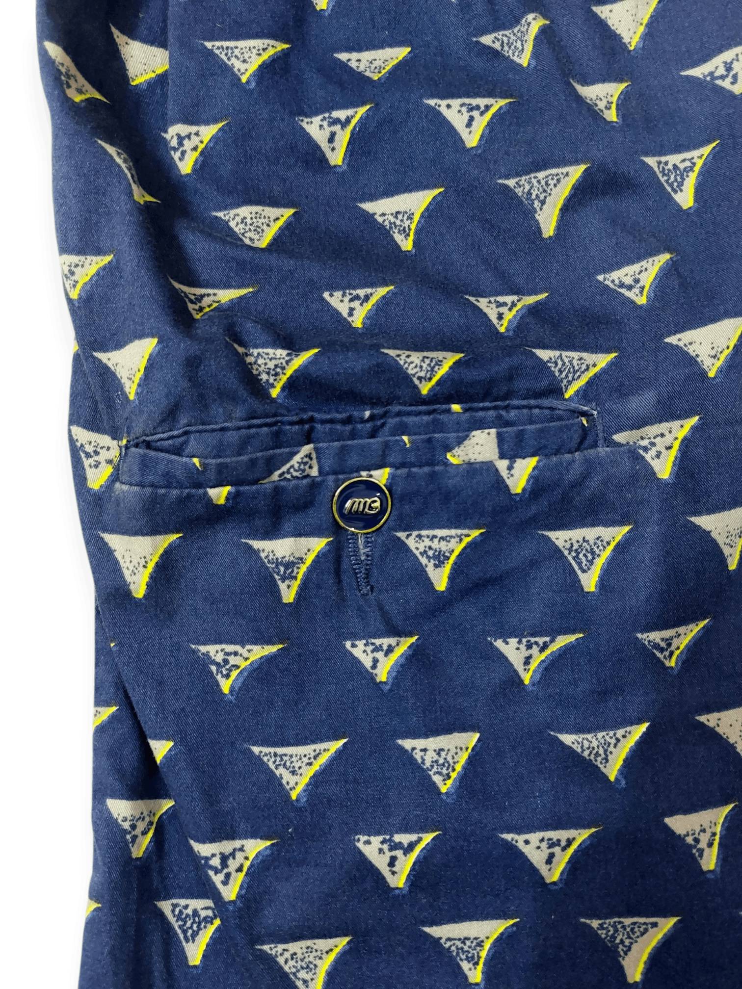 mercibeaucoup Issey Miyake Mercibeaucoup Drop Crotch Printed Pants Size US 29 - 13 Thumbnail