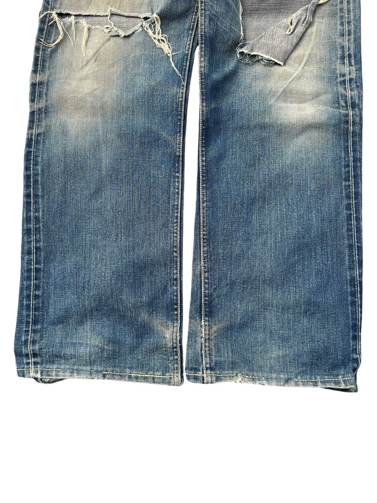 Kapital Vintage Lee Selvedge Japanese Brand Distressed Denim Jeans Size US 31 - 6 Thumbnail