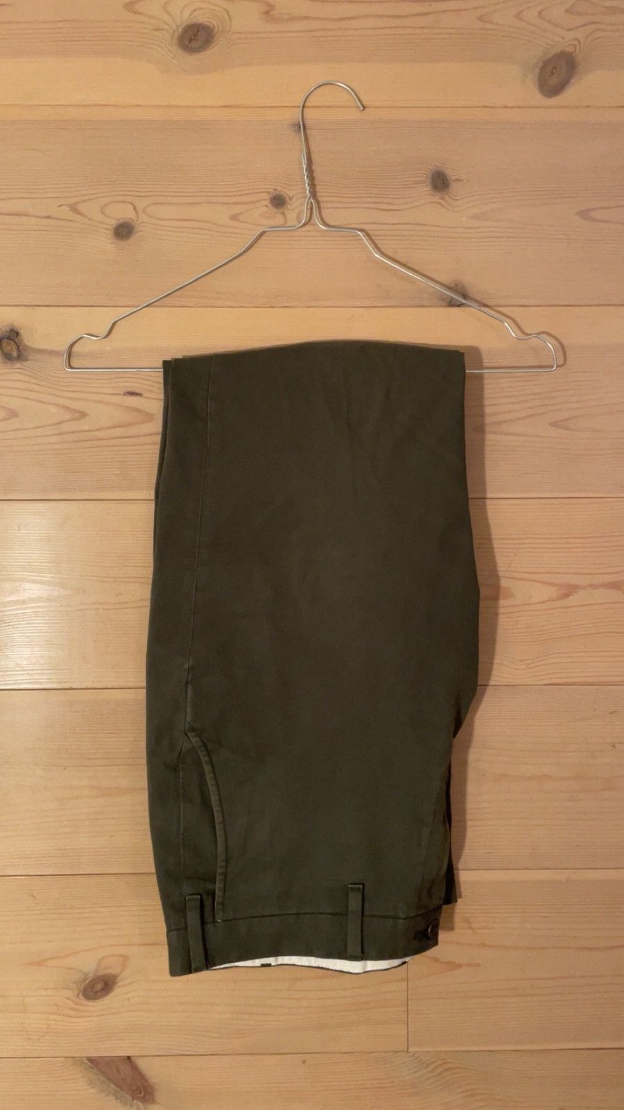 Muji Muji Men's Green Cottonblend Trousers S Size US 30 / EU 46 - 1 Thumbnail