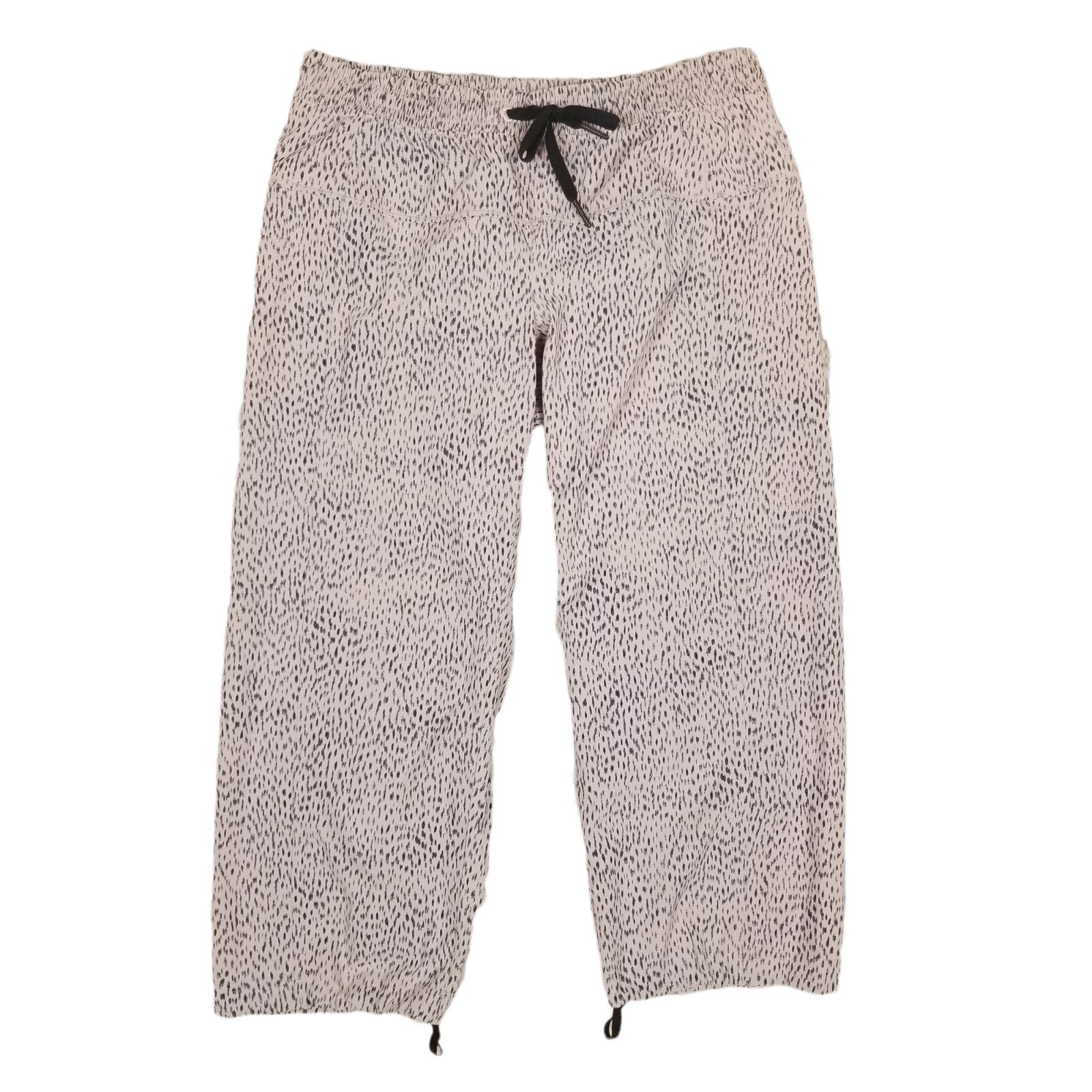 Lululemon Lululemon Step Lively Crop Dottie Dash Grain Black Sz 4 Size 27" / US 4 / IT 40 - 1 Thumbnail
