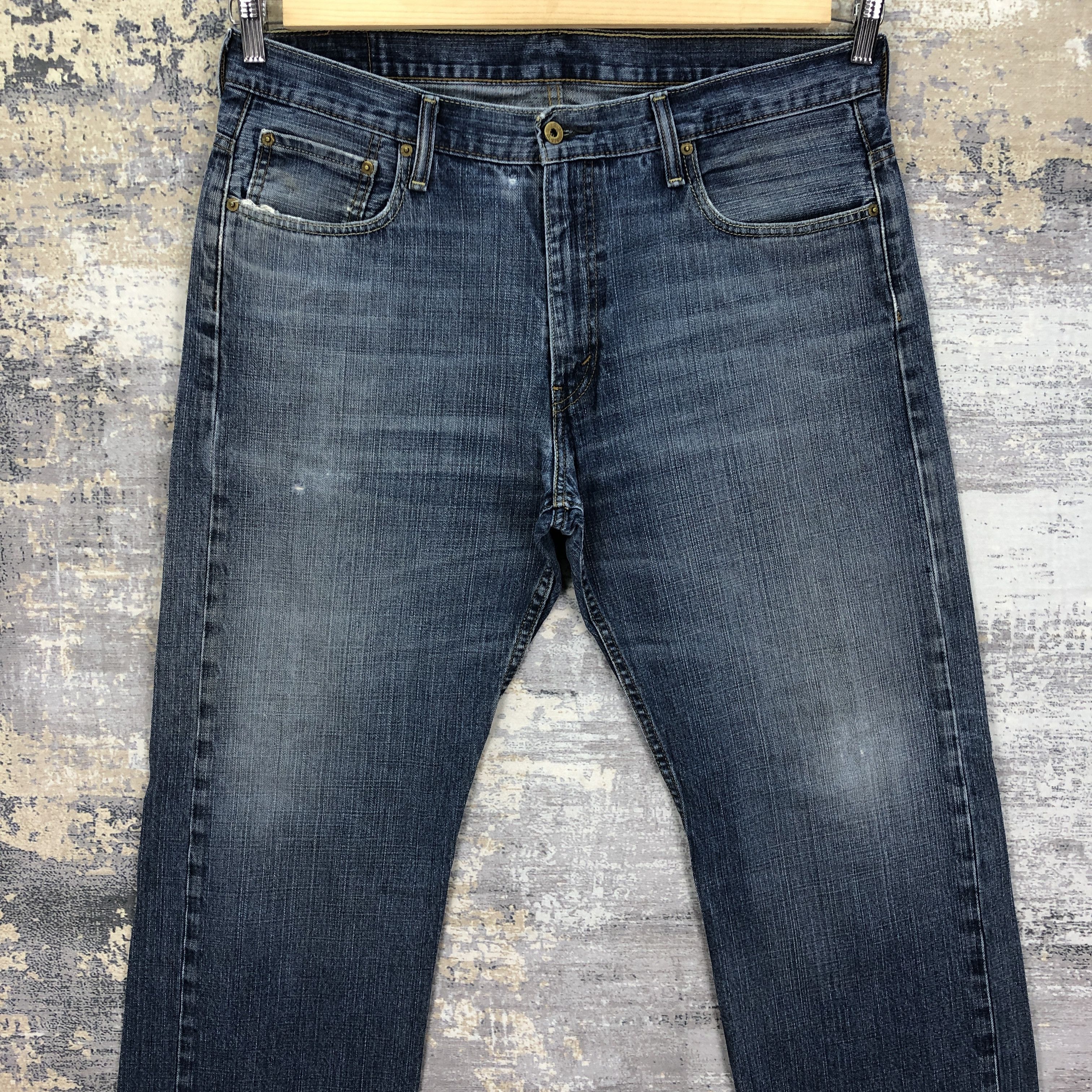 Levi's Vintage Levis 569 Baggy Jeans Levi's Faded Stonewash Denim Size US 38 / EU 54 - 3 Thumbnail