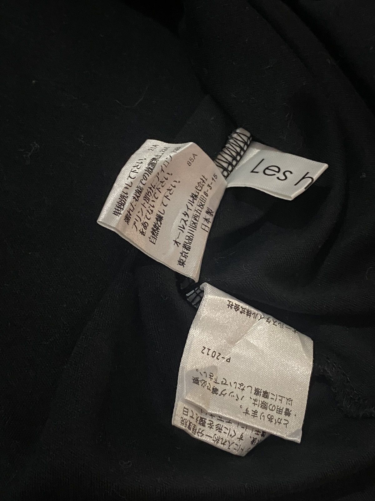 Japanese Brand LES HABITS JAPAN POEM LONGSLEEVE Size US M / EU 48-50 / 2 - 8 Thumbnail