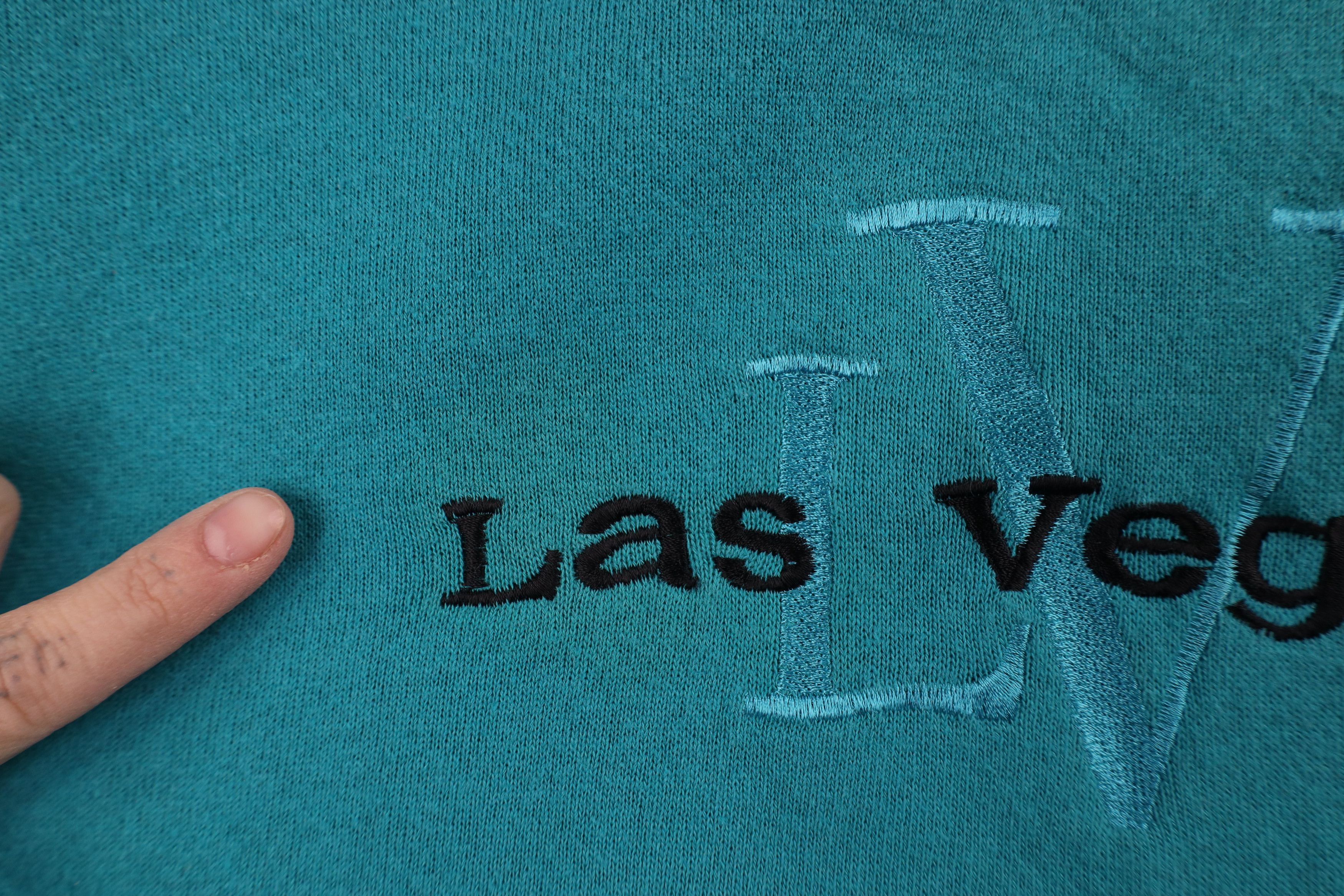 Vintage Vintage 90s Looney Tunes Spell Las Vegas Crewneck Sweatshirt Size 3XL / US 20-22 - 5 Thumbnail