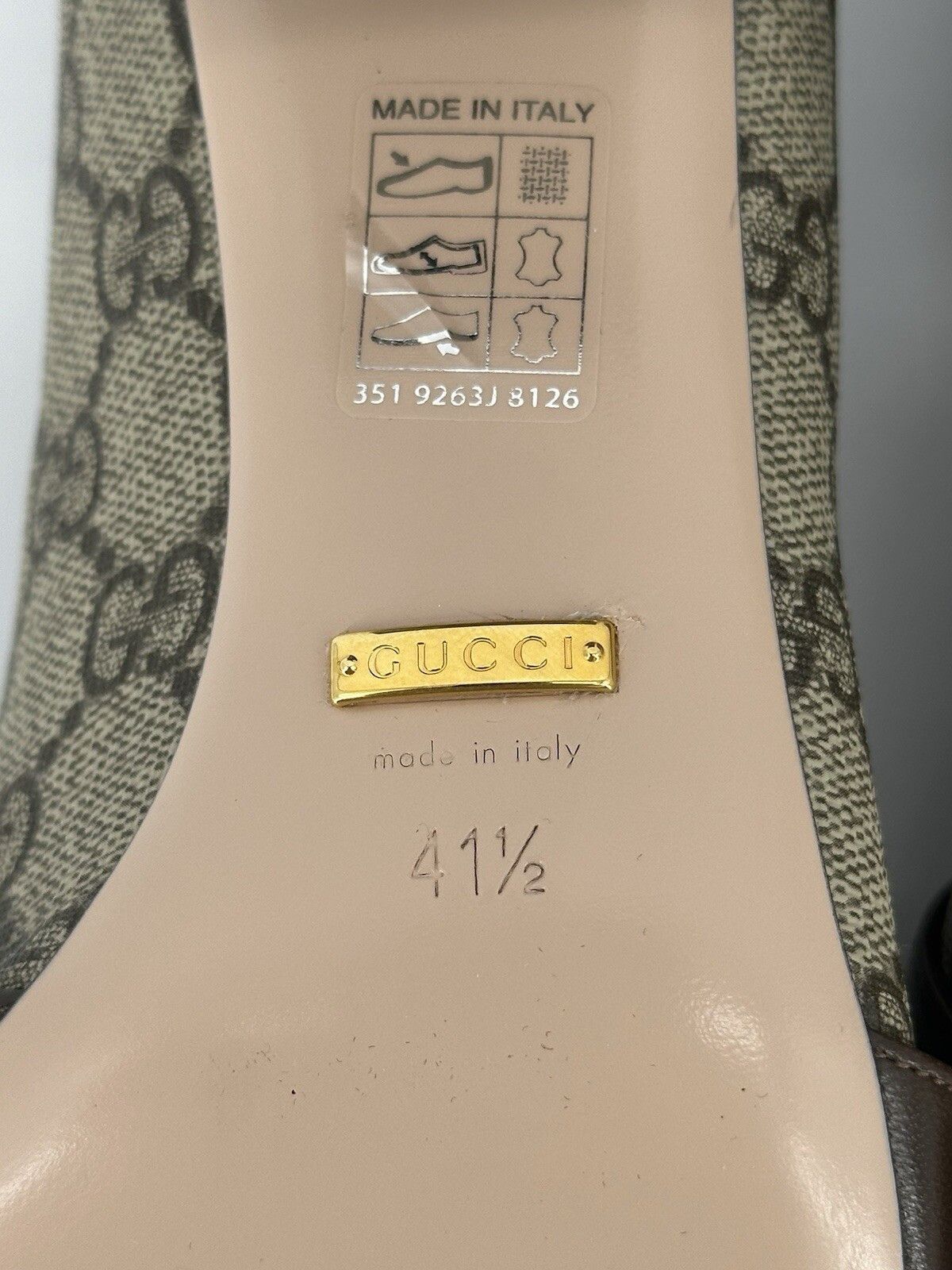 Gucci New Gucci Blonde Size-IT-41,5 / US-11,5 Size US 11.5 / IT 41.5 - 12 Thumbnail