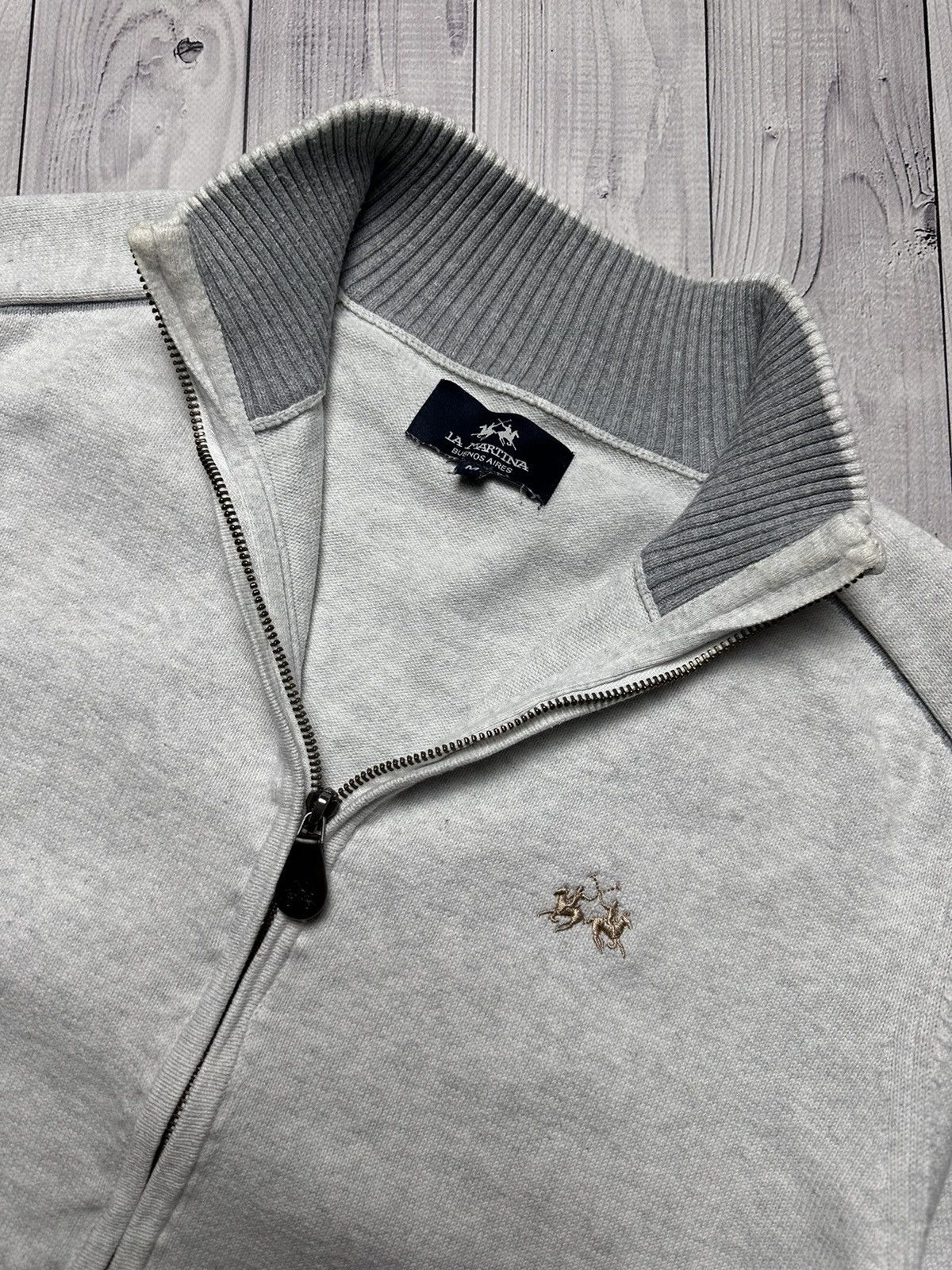 La Martina × Vintage Vintage L A Martina jacket sweater size M logo Size US M / EU 48-50 / 2 - 2 Thumbnail
