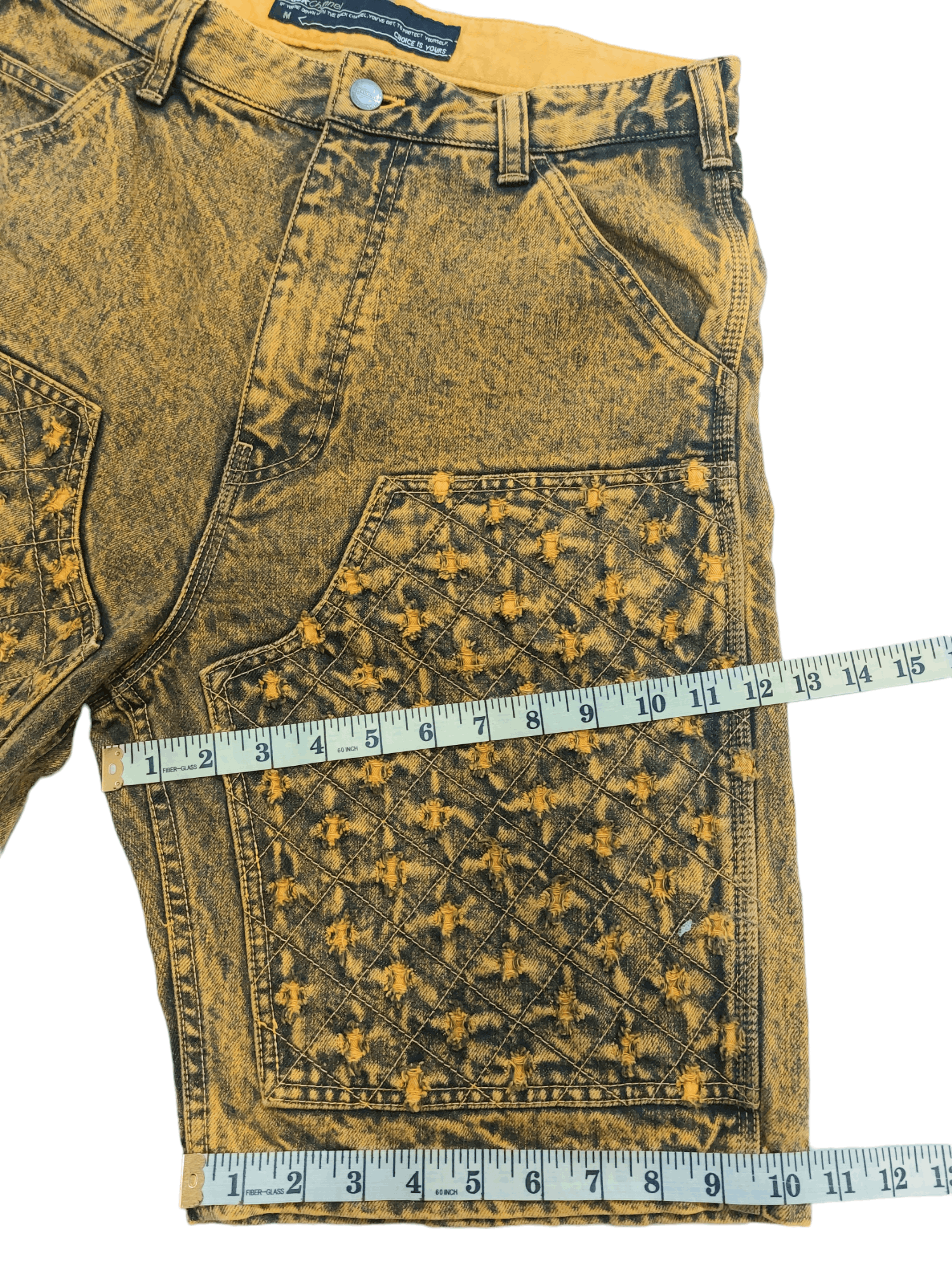 Vintage Back Channel Double Knee Art Short Pants Size US 30 / EU 46 - 18 Thumbnail