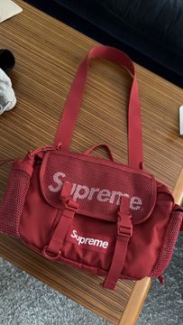 Supreme Waist Bag (SS20) Dark Red  Bags, Waist bag, Waist bag outfit