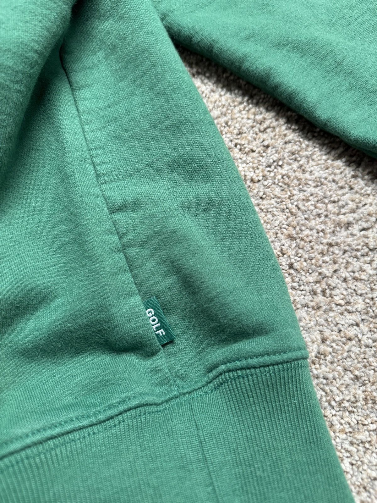 Golf Wang GREEN GOLF 3D LOGO EMBROIDERED HOODIE Size US S / EU 44-46 / 1 - 5 Thumbnail