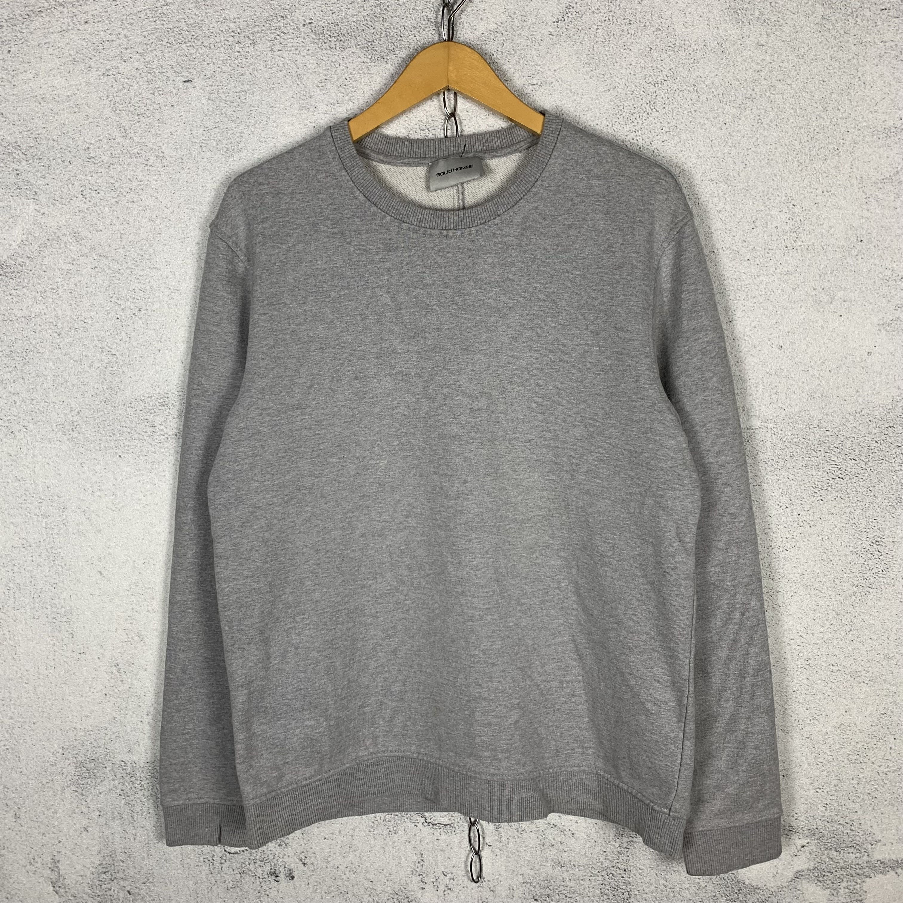 Solid Homme Solid Homme Wooyoungmi Sweatshirt Crewneck Size US M / EU 48-50 / 2 - 4 Thumbnail