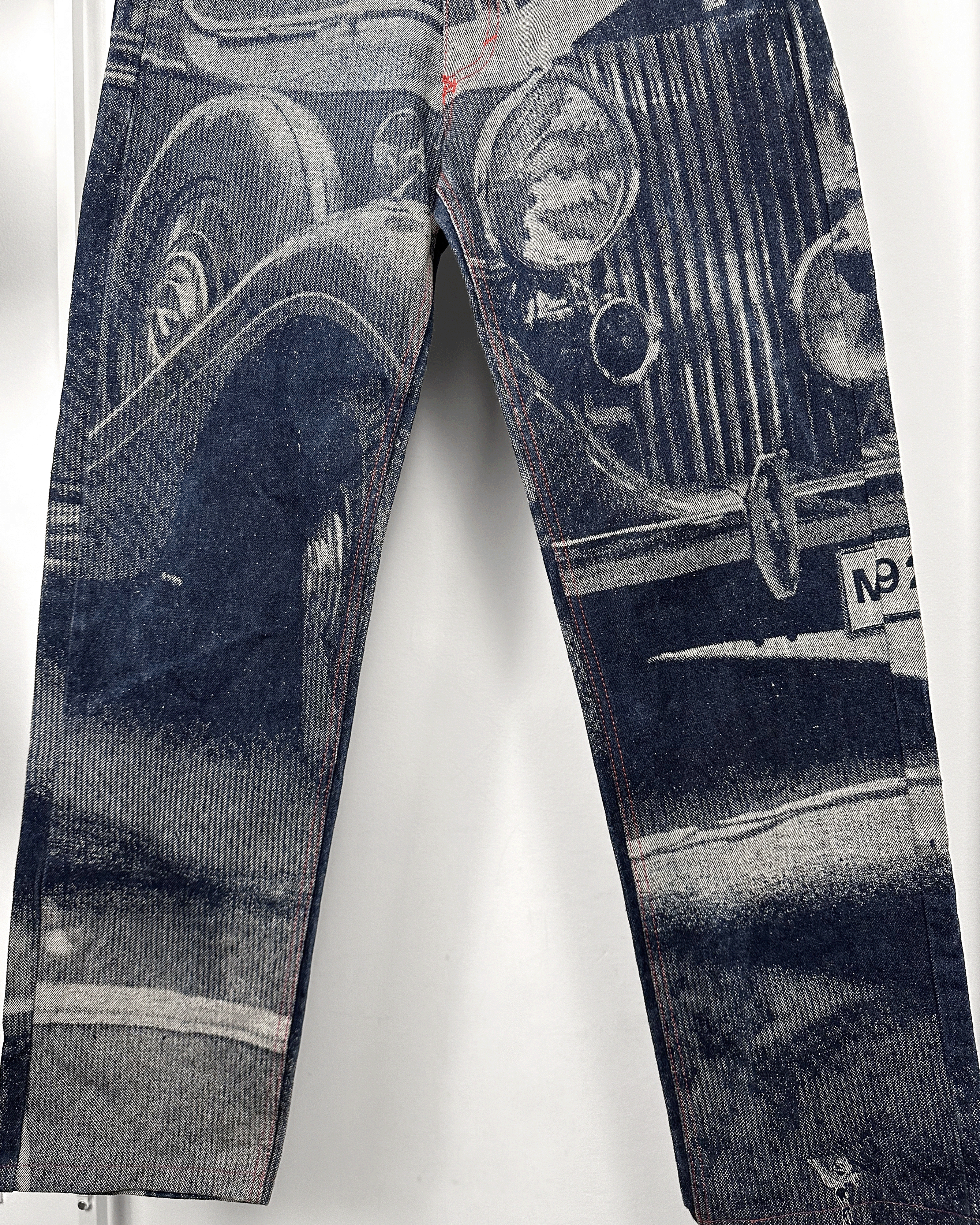 Vivienne Westwood Vivienne Westwood Rolls Royce Print Jeans Size US 30 / EU 46 - 5 Thumbnail
