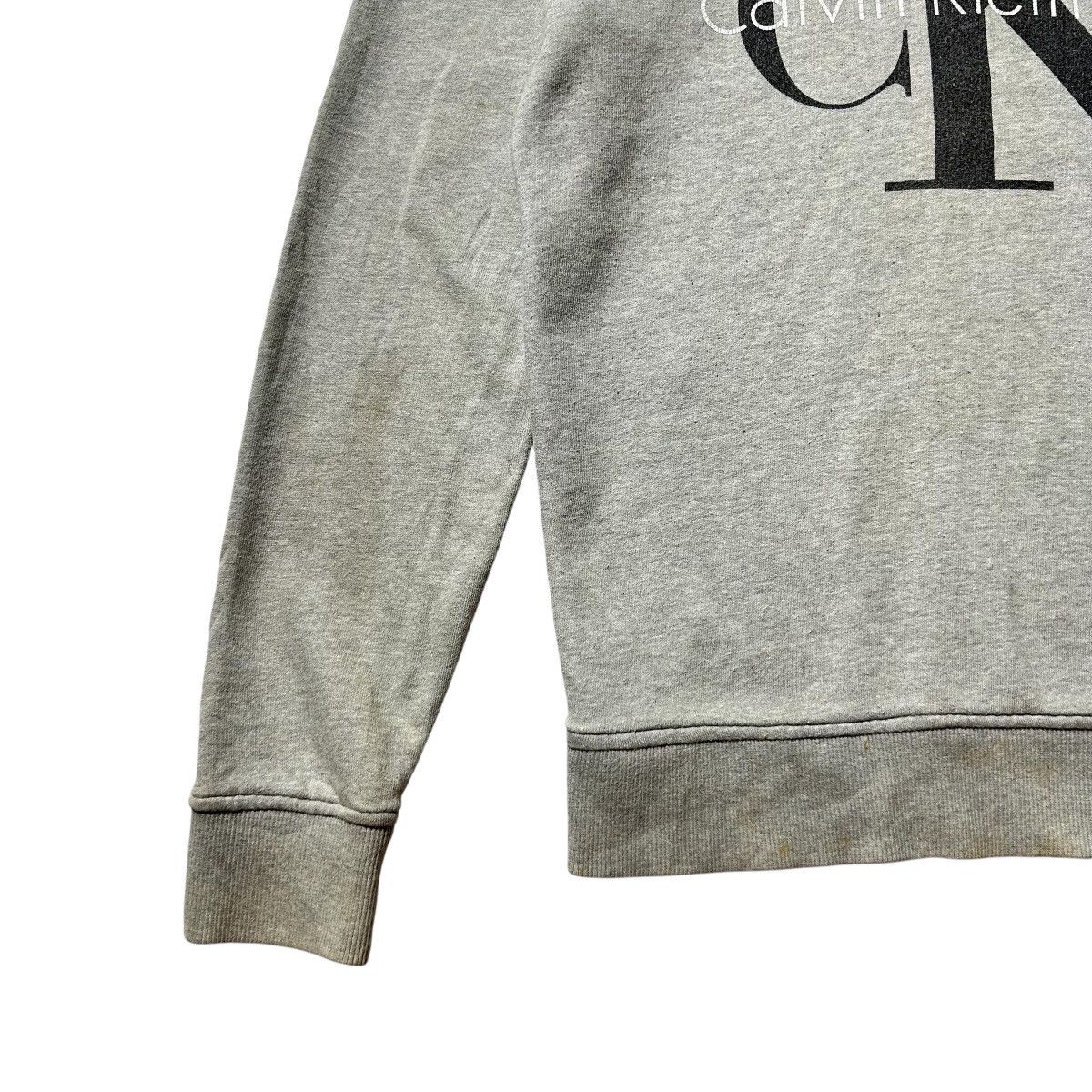Calvin Klein Vintage Calvin Klein Big Logo Hoodie Size M / US 6-8 / IT 42-44 - 10 Thumbnail