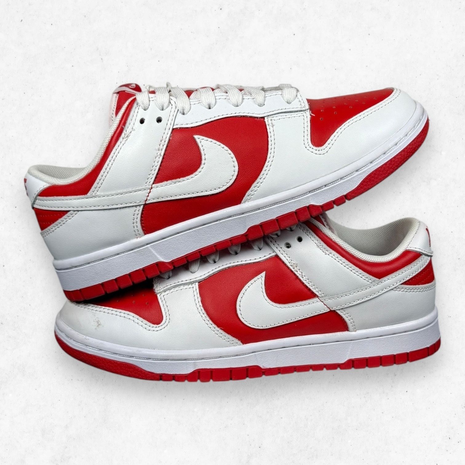 Nike Nike Dunk Low Championship Red White Men's 7.5 DD1391-600 Size US 7.5 / EU 40-41 - 10 Thumbnail