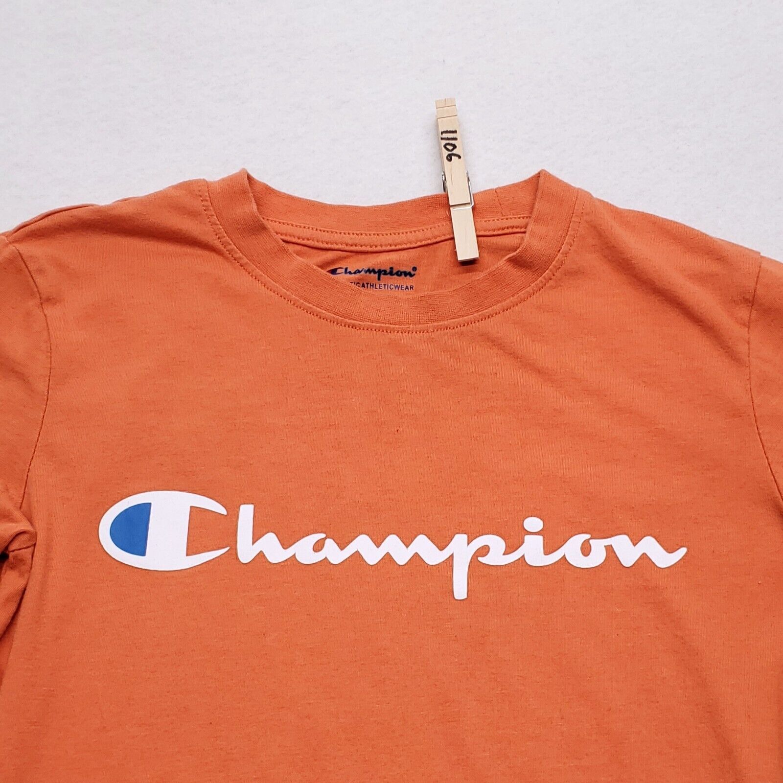 Champion Champion Casual Pullover T Shirt Womens Size Medium M Orange Size M / US 6-8 / IT 42-44 - 2 Thumbnail