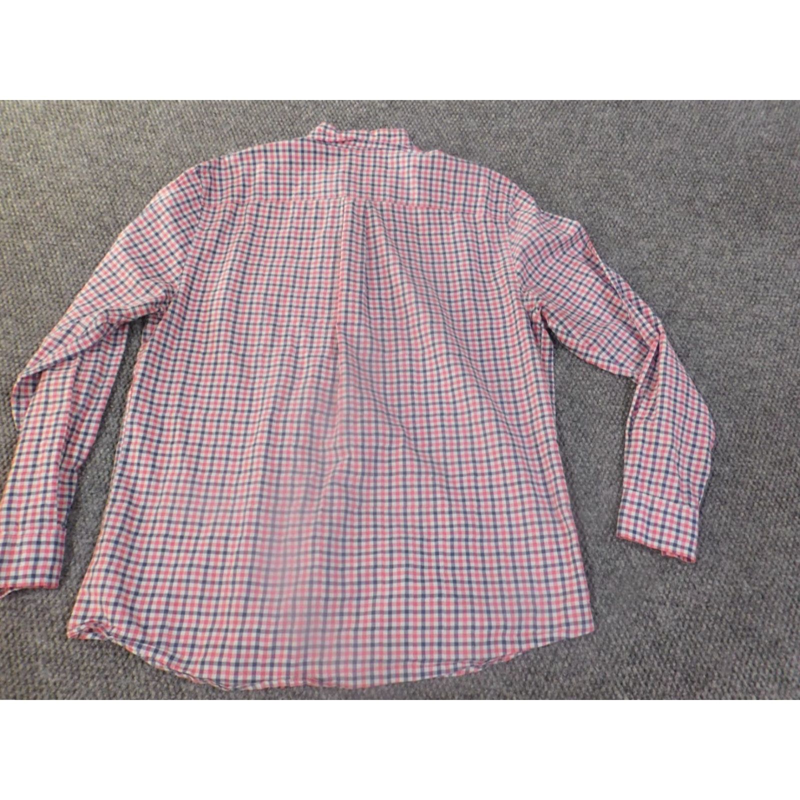 johnnie-O johnnie-O shirt Large pink button up mens logo cali casual surf plaid Size US L / EU 52-54 / 3 - 7 Thumbnail