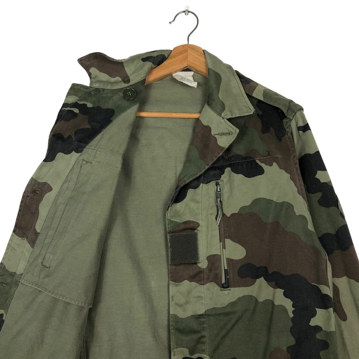 Japanese Brand 🔥VINTAGE MILITARY CHORE JACKET MULTI POCKET USA Size US M / EU 48-50 / 2 - 12 Thumbnail