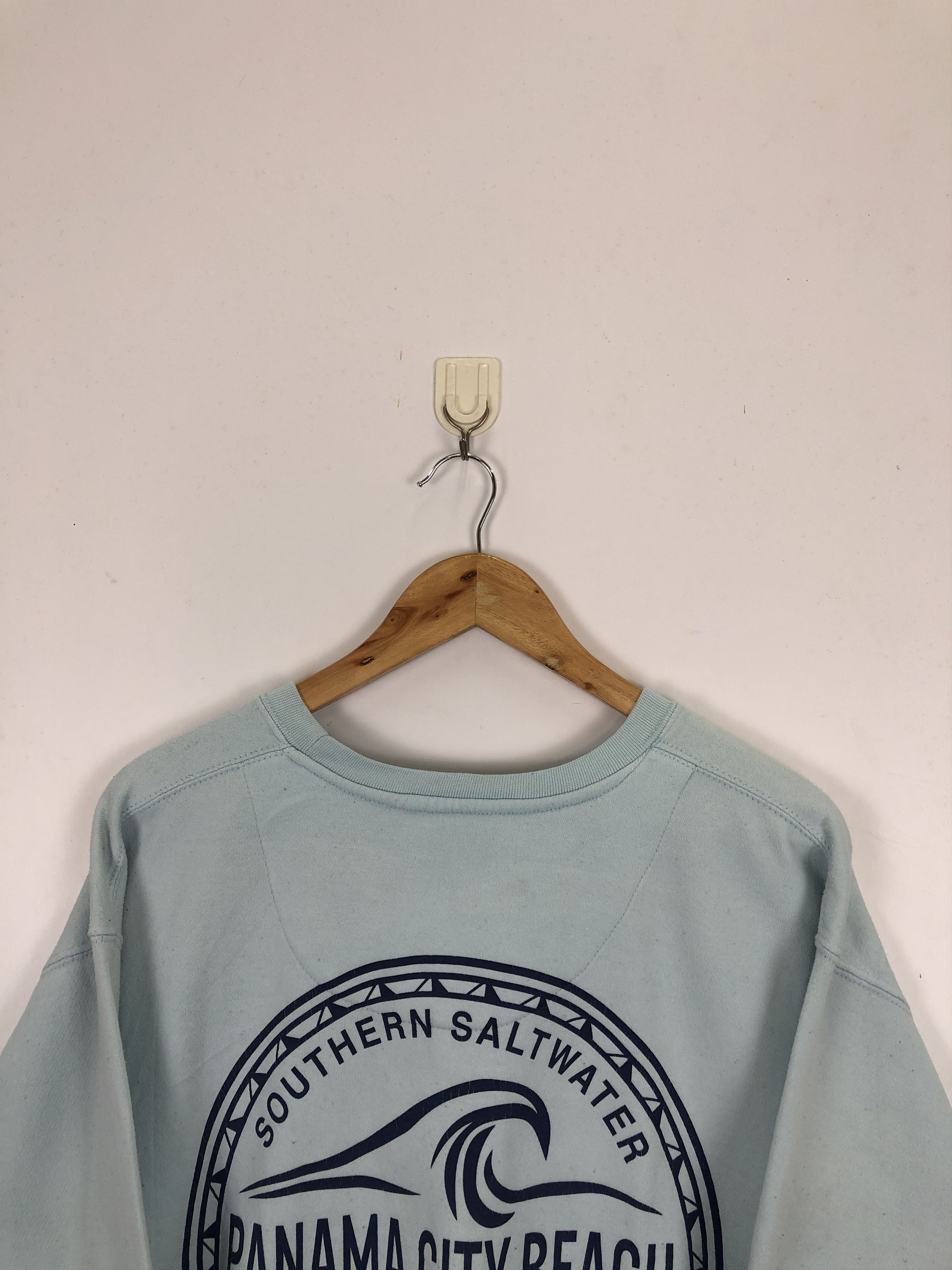 Pacific and Co. × Vintage Vintage Pacific & Co Panama City Beach Sweatshirt Size US L / EU 52-54 / 3 - 4 Thumbnail