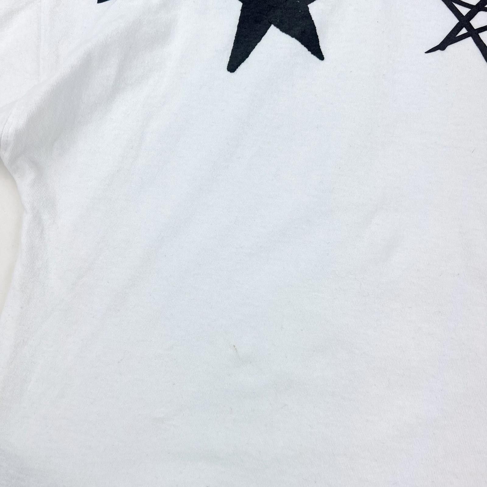 Palm Angels Palm Angels Star Print White T Shirt Size US M / EU 48-50 / 2 - 7 Thumbnail