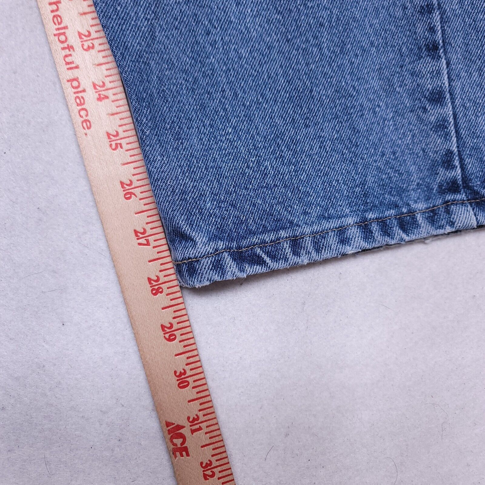 Wrangler Wrangler Casual Button Zip Denim Jeans Mens Size 33x30 Blue Size US 33 - 9 Thumbnail