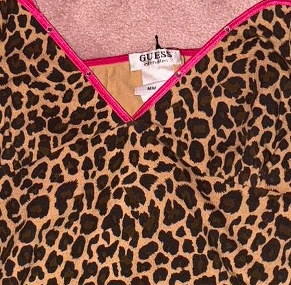 Guess × Vintage Vintage GUESS Leopard tank top Size M / US 6-8 / IT 42-44 - 3 Thumbnail