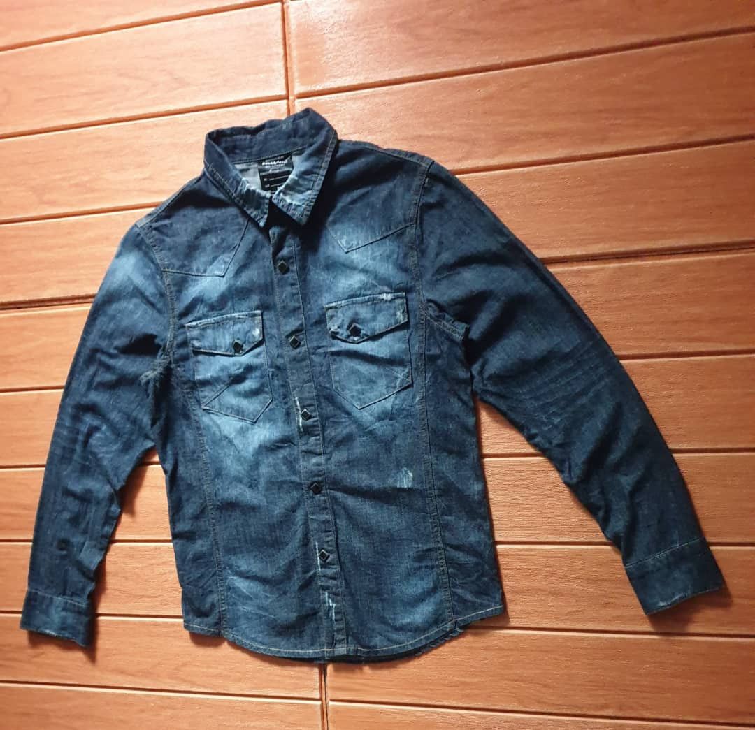 If Six Was Nine Doublefocus distressed Japanese brand western shirt Size US M / EU 48-50 / 2 - 5 Thumbnail