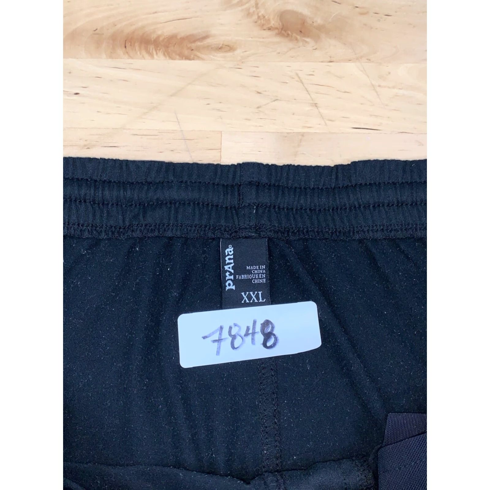 Prana prAna Sweatpants Mens 2XL Black Casual Drawstring Ankle Zip #7848 Size US 39 - 5 Thumbnail