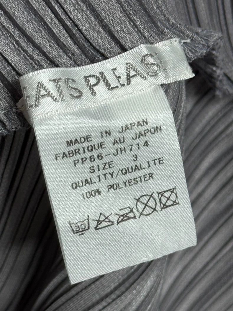 Issey Miyake Issey Miyake size:3 Dark grey horizontal stripe spring dre Size S / US 4 / IT 40 - 3 Thumbnail