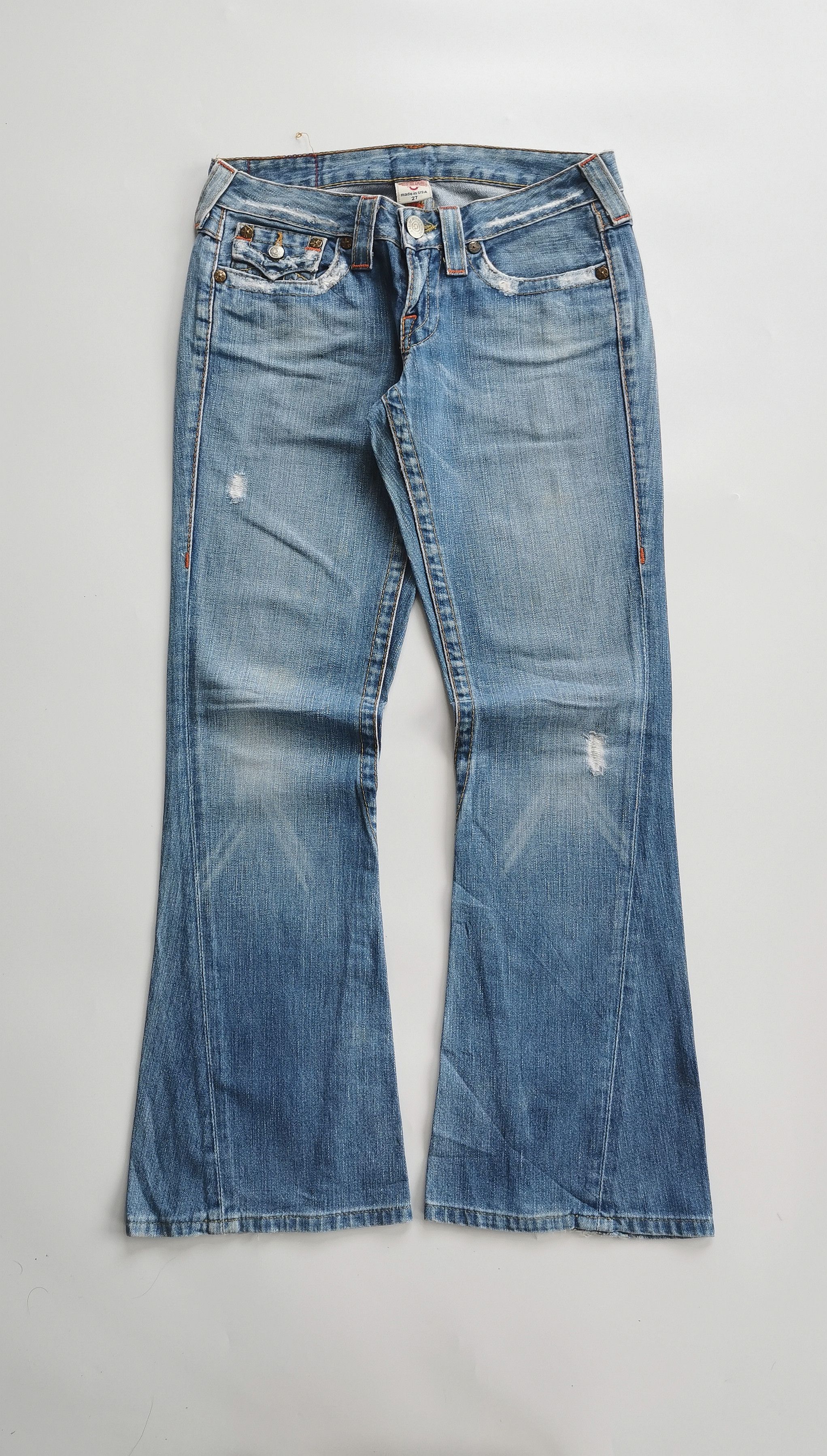 True Religion × Vintage VINTAGE EARLY 2000S TRUE RELIGION LOW RISE