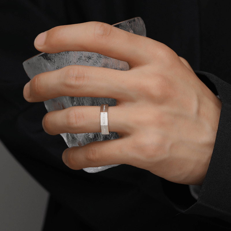Jewelry Matchless Jewelry Rings Open Size Chrome Ring (Size 7-13) Size ONE SIZE - 6 Thumbnail