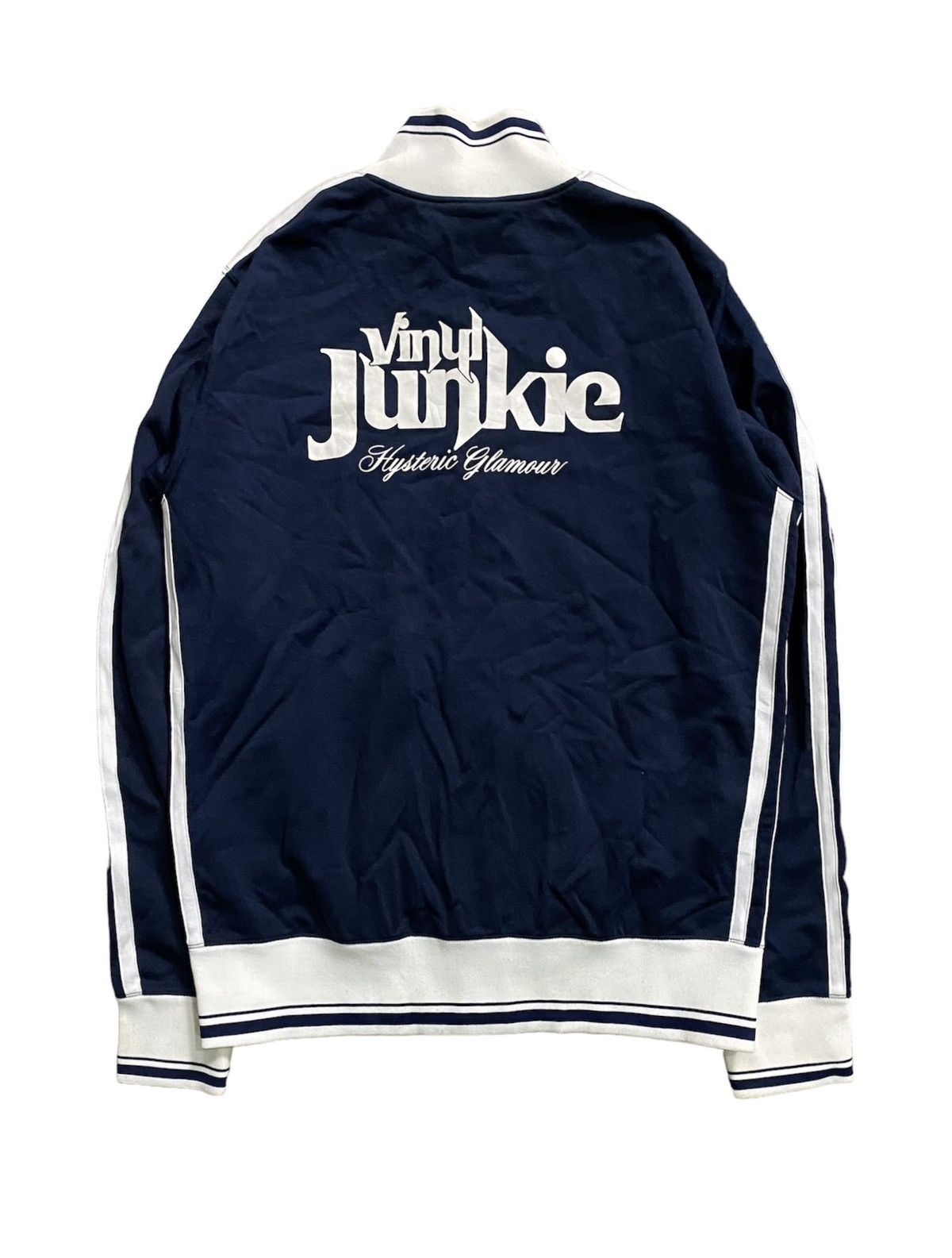Hysteric Glamour HYSTERIC GLAMOUR Vinyl Junkie ring Sweater Size US M / EU 48-50 / 2 - 1 Thumbnail