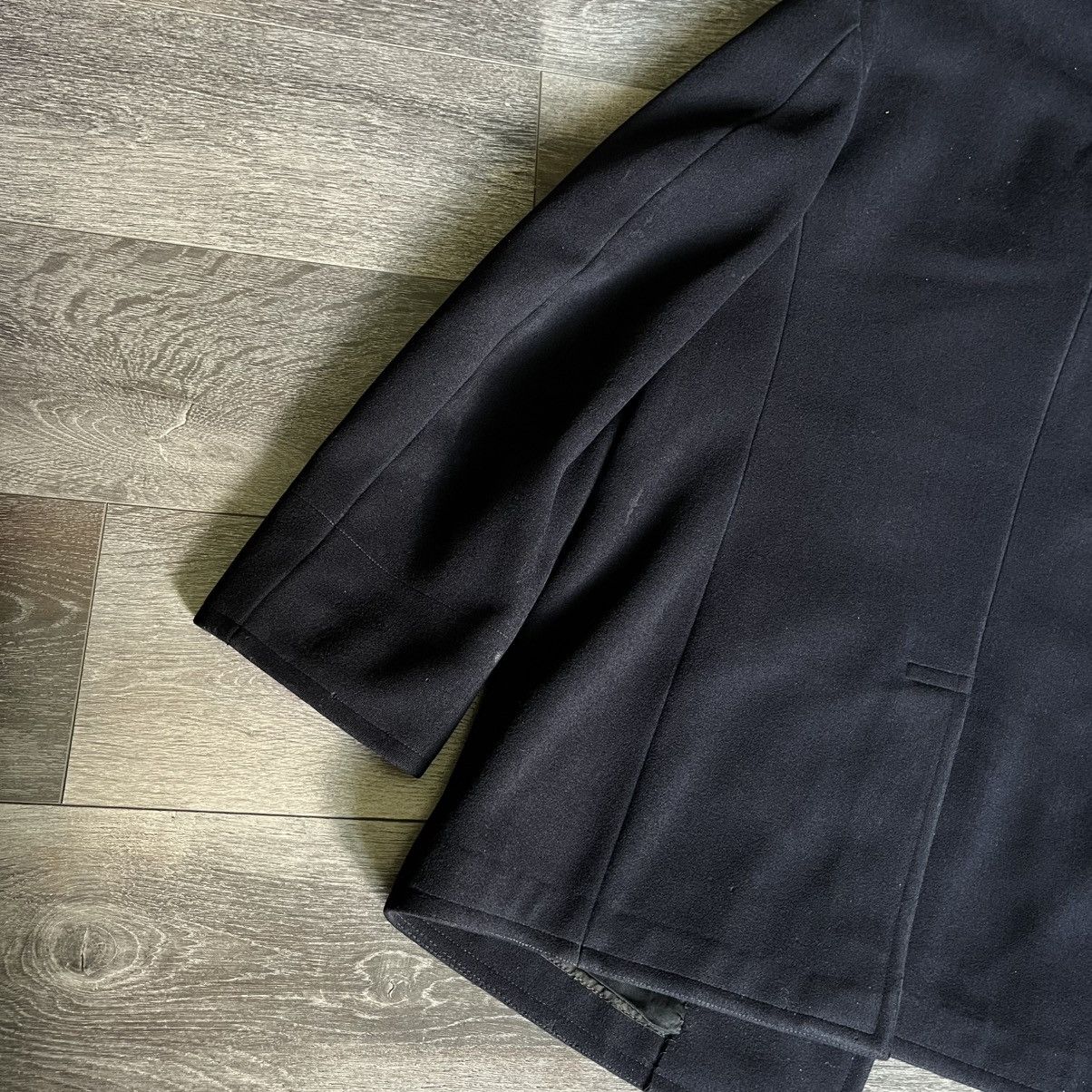 Naval Clothing Factory True Vintage 1940s WW2 World War 2 Navy Wool Peacoat Jacket Size US S / EU 44-46 / 1 - 14 Thumbnail