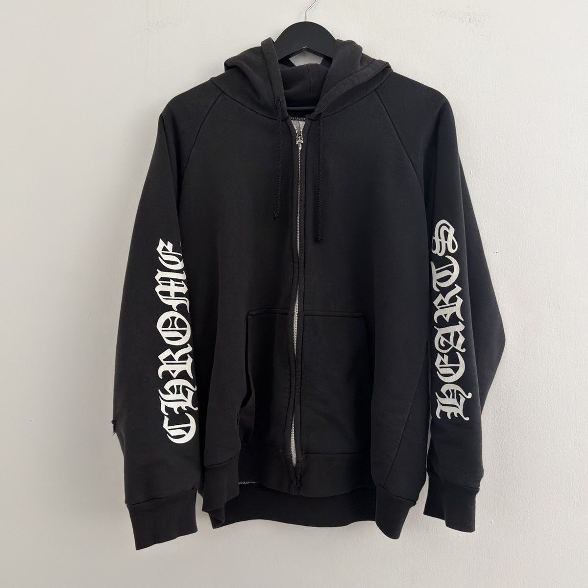 Chrome Hearts Vintage Chrome Hearts Thermal Lined Zip Up Hoodie Size US L / EU 52-54 / 3 - 2 Thumbnail