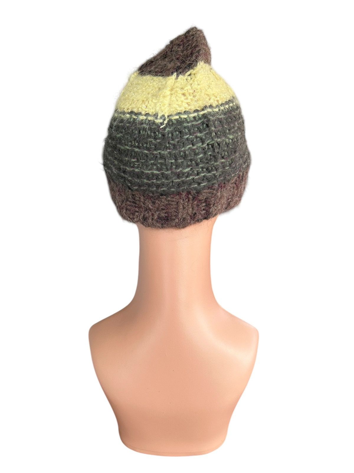 Japanese Brand × Kapital × Vintage Diesel mohair fur Knitted Beanie Hats Size ONE SIZE - 2 Thumbnail