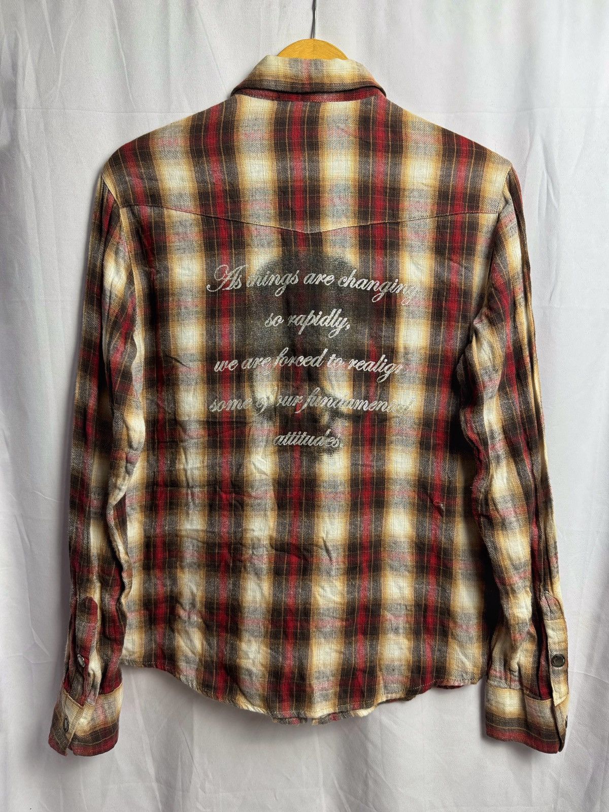 Hysteric Glamour × If Six Was Nine × Japanese Brand In The Attic Poem Skulls Button Shirt Size US M / EU 48-50 / 2 - 1 Thumbnail