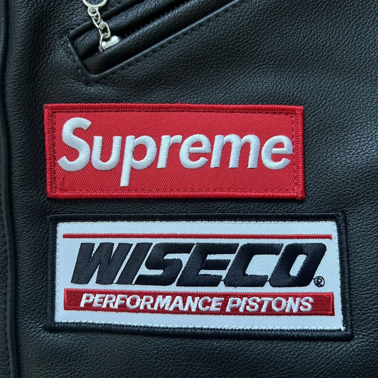 Supreme × Vanson Leathers Supreme x Vanson Ghost Rider Leather Pants (Black) Size US 32 / EU 48 - 7 Thumbnail