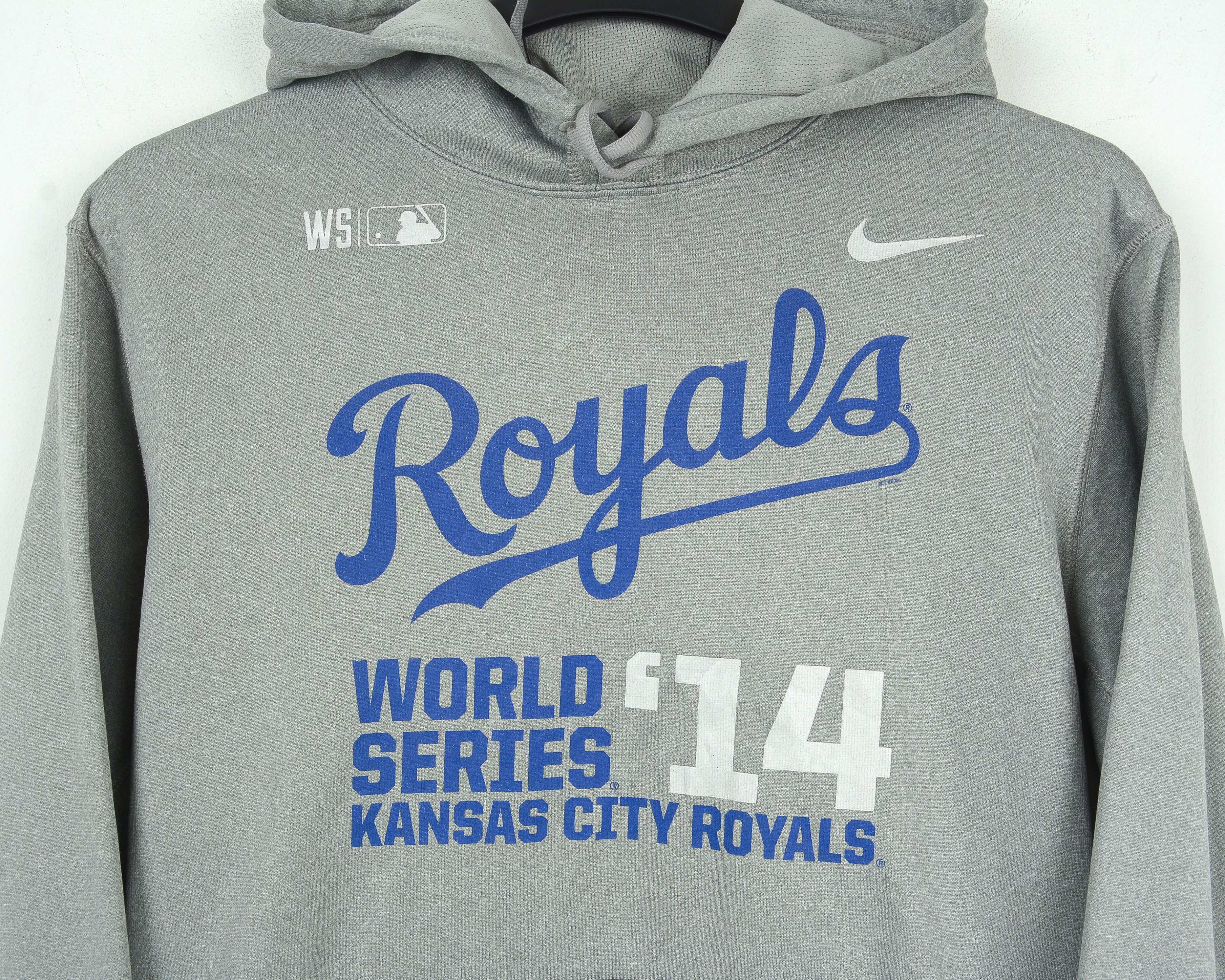 MLB × Nike Kansas City ROYALS Therma Fit Hoodie Sweatshirt Sweater Size US M / EU 48-50 / 2 - 3 Thumbnail