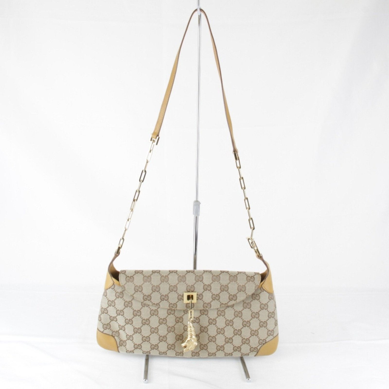 Gucci Brown Canvas Gg Canvas