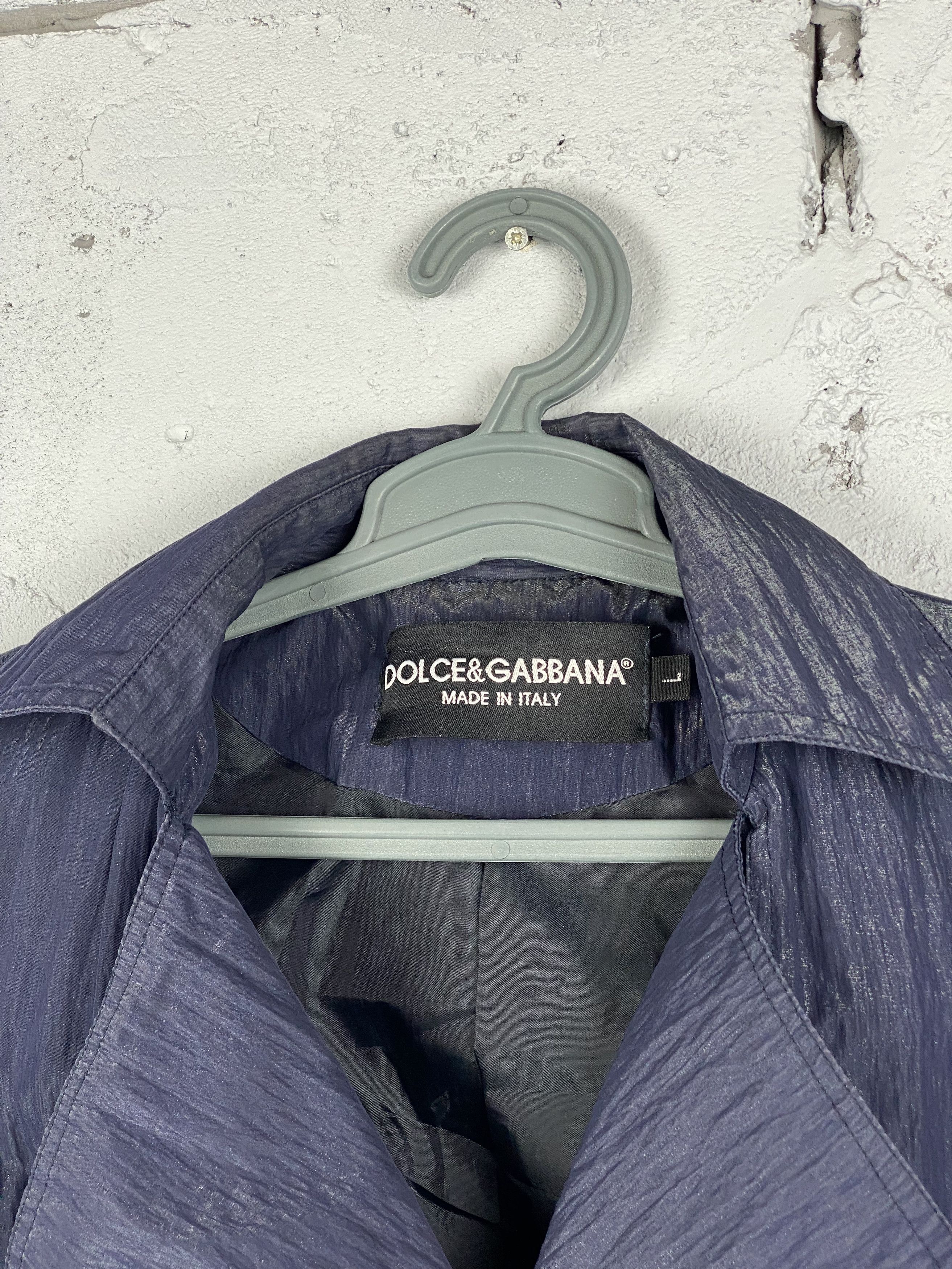 Dolce & Gabbana DOLCE & GABANNA Vintage Trench COAT Embroidered Flowers Size L / US 10 / IT 46 - 4 Thumbnail