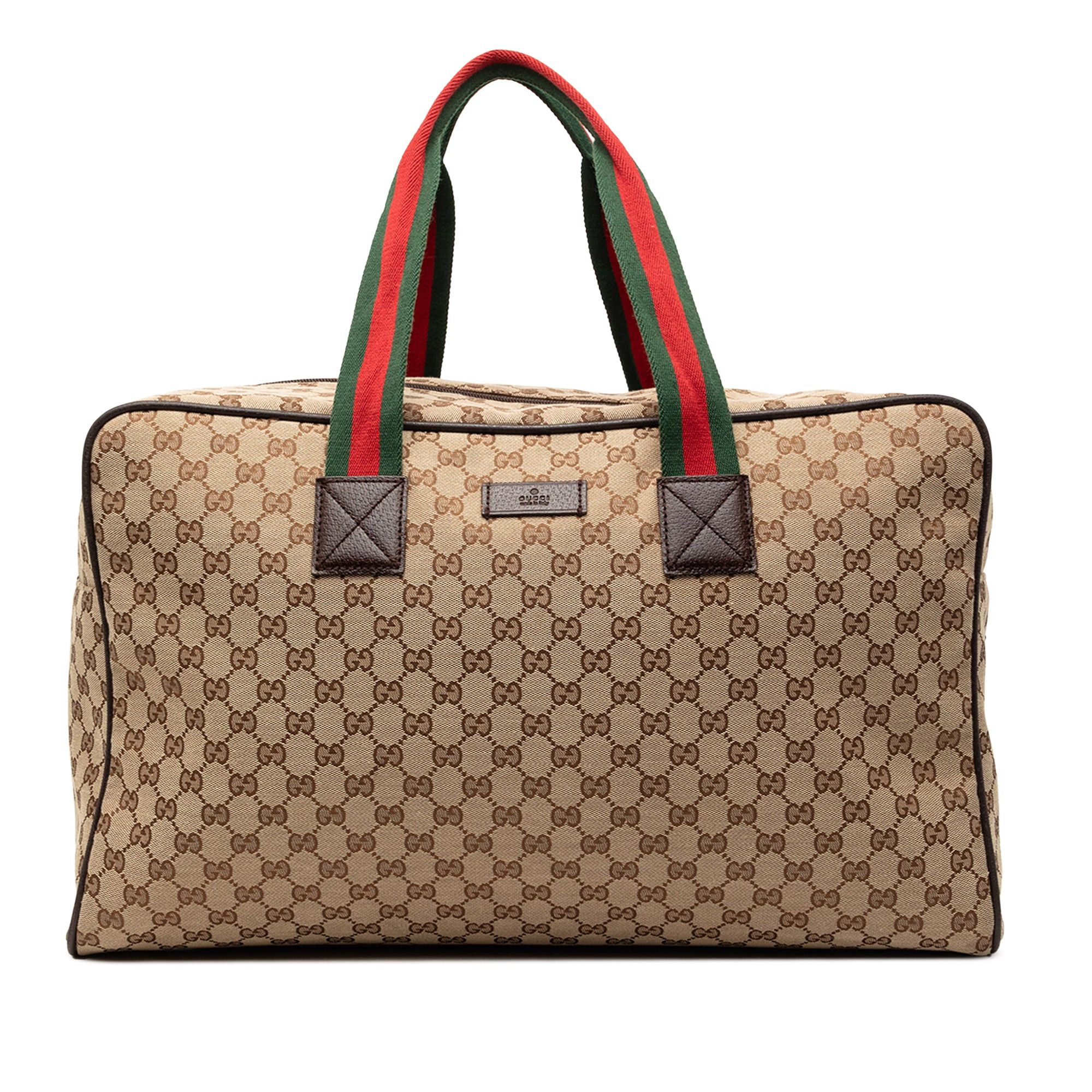 Gucci GG Canvas Web Travel Bag Size ONE SIZE - 1 Thumbnail