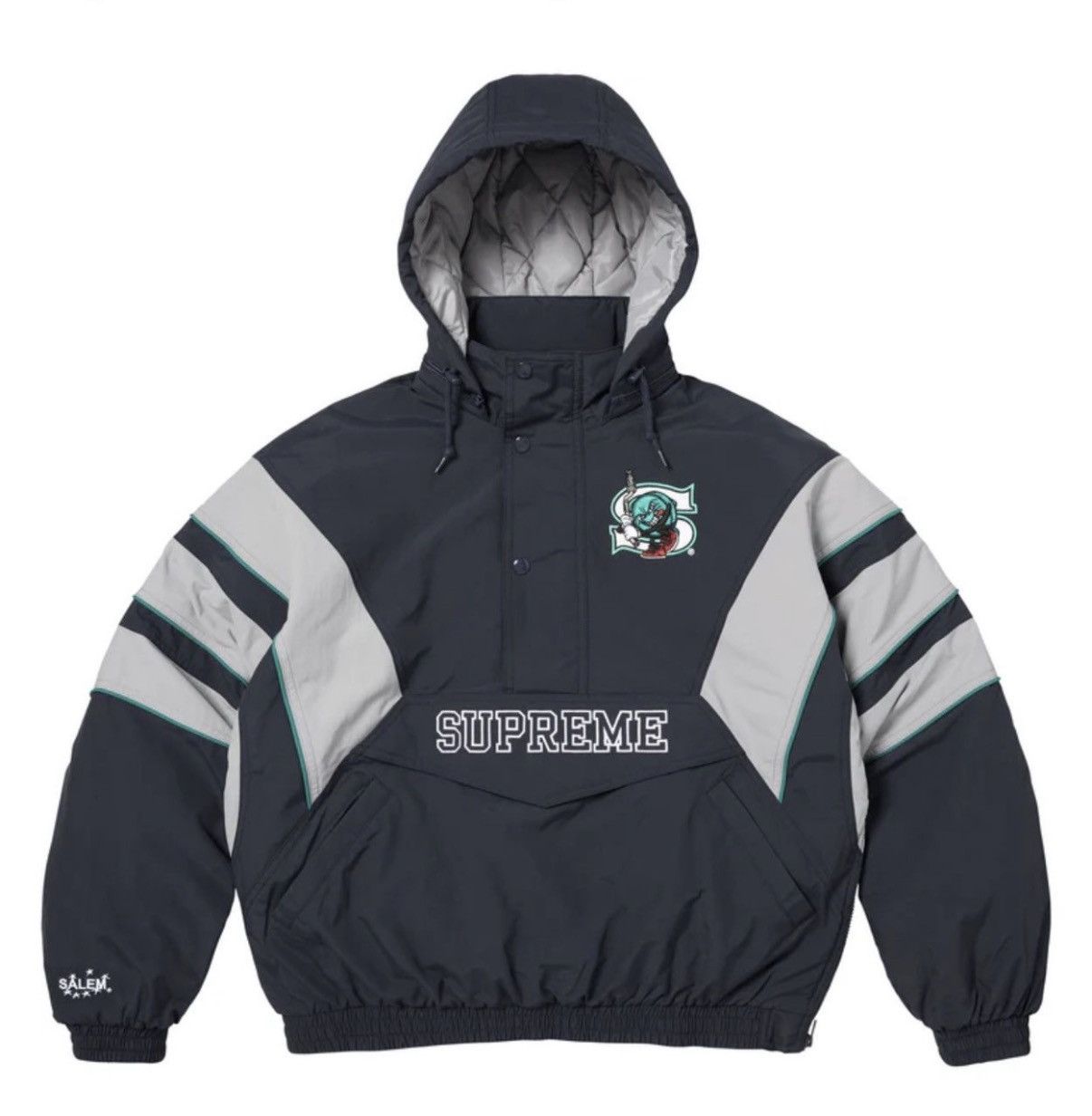 S4LEM × Supreme SALEM X SUPREME SS26 STADIUM JACKET Size US S / EU 44-46 / 1 - 1 Thumbnail