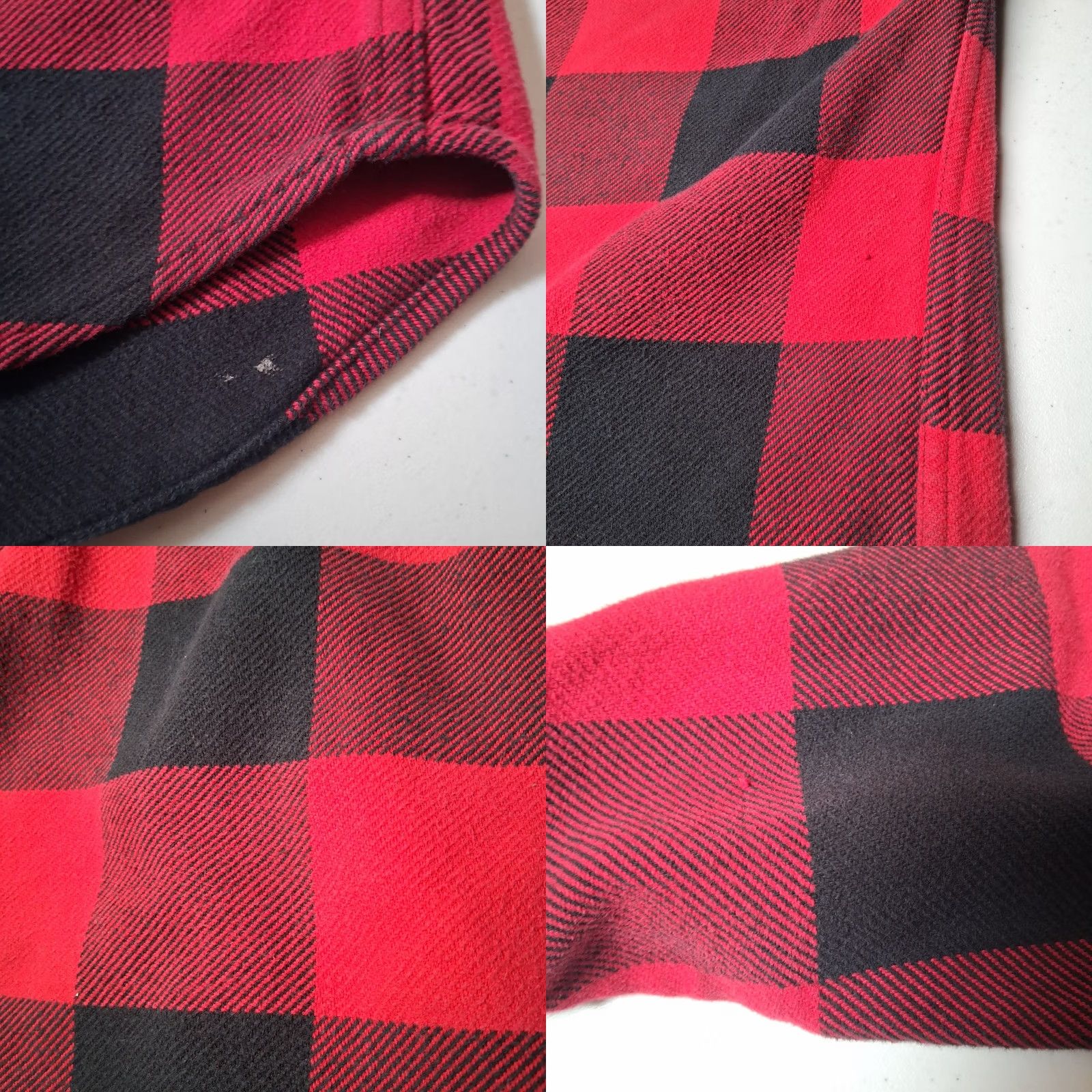 Vintage VINTAGE St Johns Bay Flannel Shirt Small Red Buffalo Plaid Heavyweight Workwear Shirt Mens S Red Plaid Heavyweight Work Shirt Size US S / EU 44-46 / 1 - 8 Thumbnail