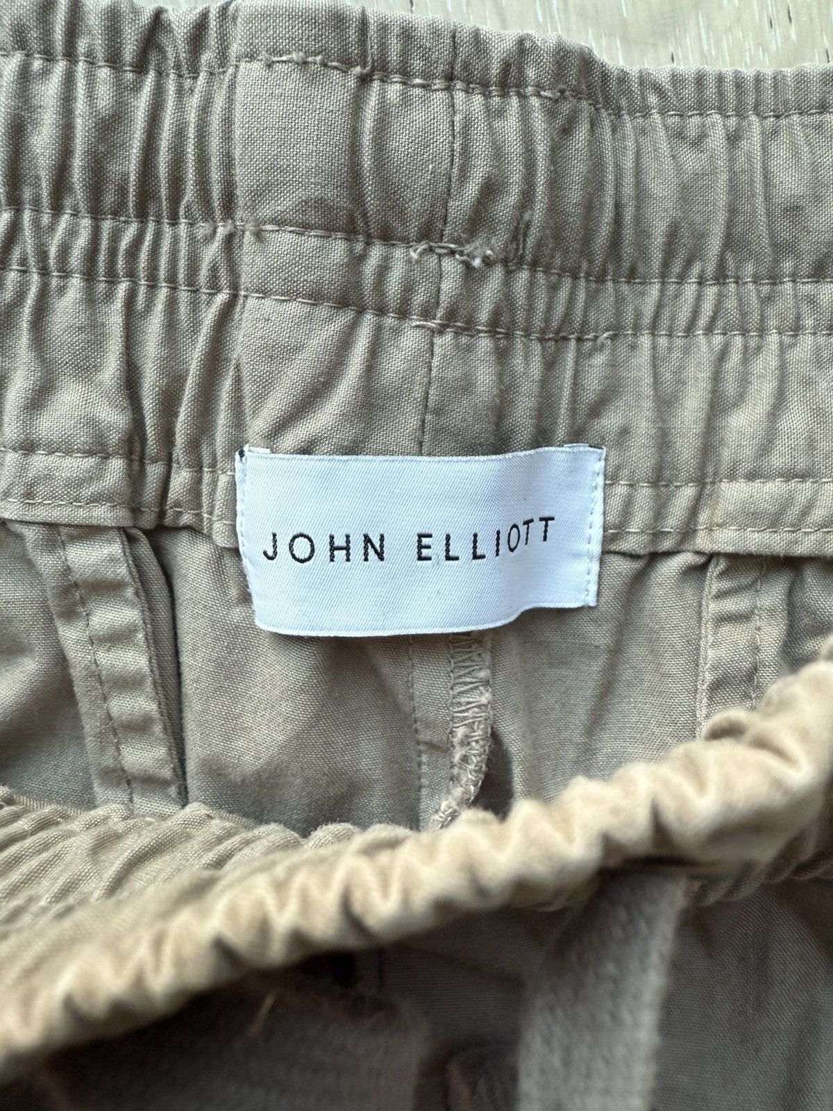 John Elliott John Elliott Back Sateen Cargo Pant- Sand Size US 31 - 3 Thumbnail